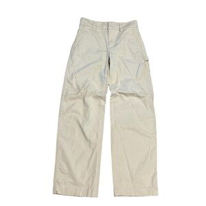 Vince Organic Cotton Wool Blend Carpenter Pants Size 4 Cargo Straight Leg